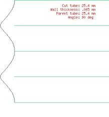 Posted by texastuff on october 13, 2011. Coping Pattern Tube Pattern Calculator