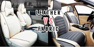 Leather Car Seats Better Than Fabric