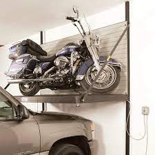 hoist your bike to make room for your