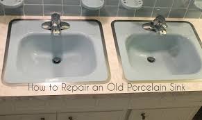 How To Repair A Porcelain Sink