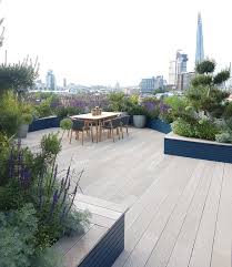 Roof Terrace Contemporary Garden