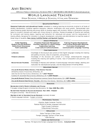Sample Resume For Elementary Education Resumes And Cover Letters Mbbenzon Sample  Resumes