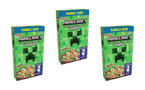 Kellogg's and Minecraft unveil Creeper Crunch Cereal - FoodBev Media