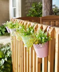 Railing planters brimming with green beauty can also screen outdoor spaces. Decorative Rail Or Fence Planters Decorative Heart Scrollwork Planter Home Decor Garden Baskets Pots Window Boxes Home Garden Worldenergy Ae