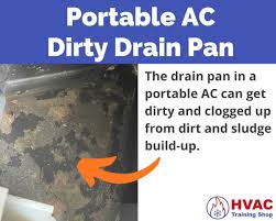 drain a portable air conditioner