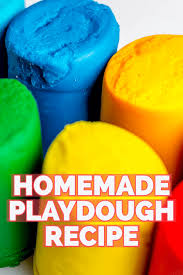 homemade playdough recipe with