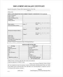 Salary Certificate Formats 22 Free Word Excel Pdf Documents