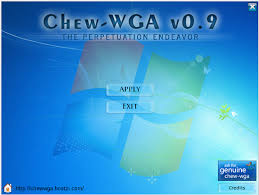 Chew-WGA 0.9 – โปรแกรม Activate windows 7 ทุกเวอร์ชั่น