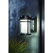 Black Outdoor Led Wall Lantern Sconce