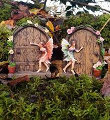 Garden Fairy Ornament Set Of 2 Fairy