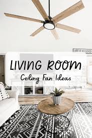 living room ceiling fan ideas