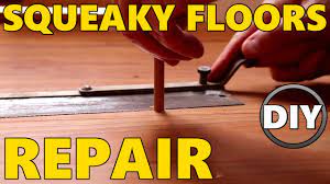 how to repair squeaky wood floors you