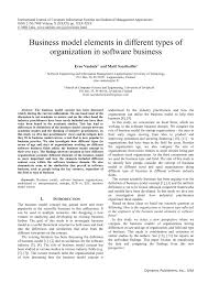 pdf business model elements in