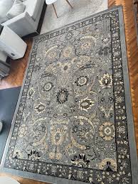 grey area rug large carpet furniture