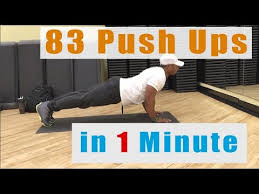 How To Do 83 Push Ups In 1 Minute Army Military Apft Tips