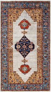 adorn hand woven rugs serapi m1973 5 2 x 9 6 area rug ivory
