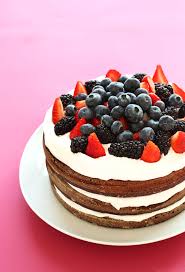 gluten free birthday cake minimalist