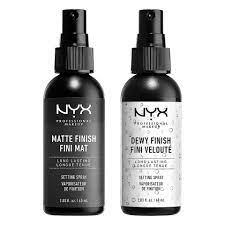 nyx professional makeup setting spray