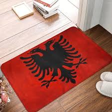 albania flag doormat couristan rugs