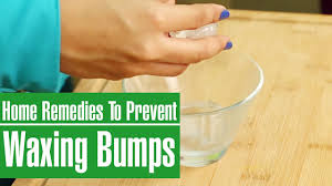 prevent ps pimples after waxing