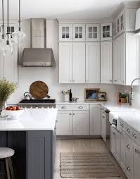 white cabinets with white backsplash