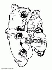 Select from 35919 printable coloring pages of cartoons, animals, nature, bible and many more. Littlest Pet Shop Lps Coloring Pages Printable Pictures