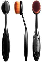 makeup brush oval for household 3 pc