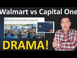 credit card drama walmart sues capital