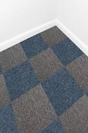 40 x carpet tiles 10m2 storm blue