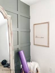 Diy Modern Accent Wall With Calculator
