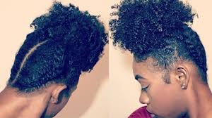 Whether you're hair is long or short, she shows you how you can add hair extensions to get more volume and length. Curly Braided Updo On Natural Hair Short Natural Hair Styles Iamtravia Youtube