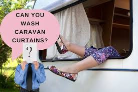can you wash caravan curtains your