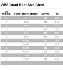 Jackson Vibe Skate Size Chart Rollerskatenation Com