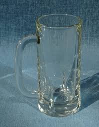 Clear Glass Beer Mug