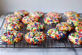 Cookies play such an integral part in the christmas and new year holidays. Confetti Cookies Smitten Kitchen