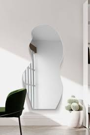 Frameless Pond Leaner Wall Mirror