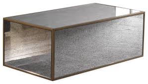 Lana Mirrored Coffee Table Antique