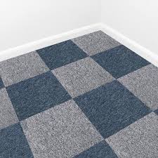 carpet tiles 40 x storm blue platinum