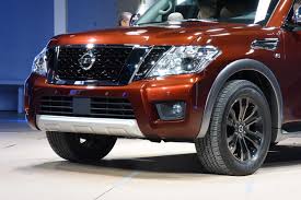 2017 Nissan Armada Unveiled With 8 500 Pound Towing Capacity