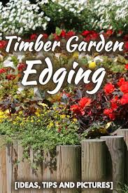 Timber Garden Edging Ideas Tips And