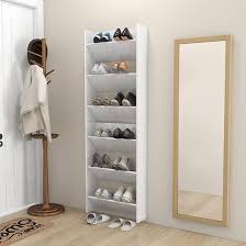 Benicia Wall High Gloss Shoe Cabinet