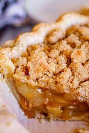 dutch apple pie with crumb topping