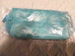 effy cosmetics make up bag green new