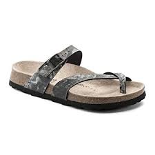 Birkenstock Womens Tabora Open Toe Casual Slide Sandals Black Size 6 0