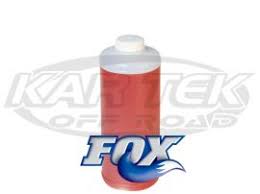 Fox 7w Red Extreme Shock Absorber Oil For Factory Series Or