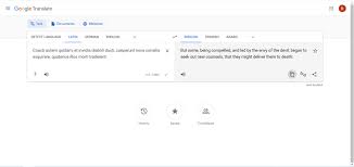 google translate latin how it was