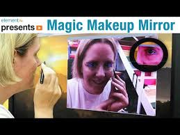 magic makeup mirror with pose detection