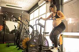 indoor cycling while pregnant
