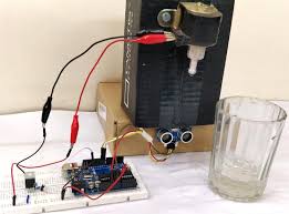 automatic water dispenser using arduino