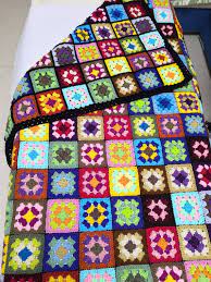 Crochet Blanket Granny Square Blanket